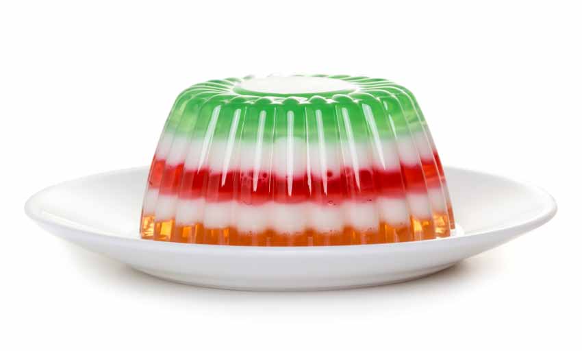 Survey: Rainbow - D. Feed it seven colors of Jell-O 