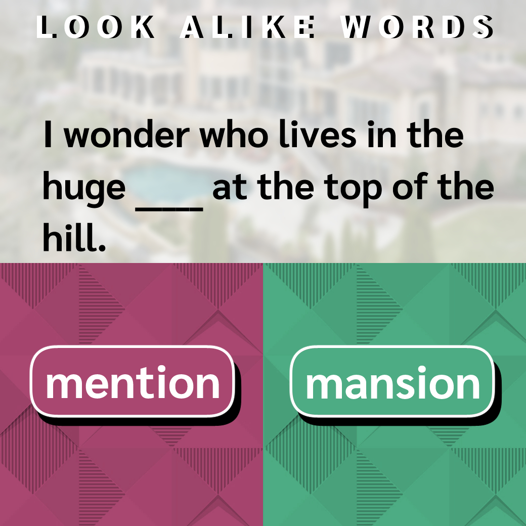 mention / mansion