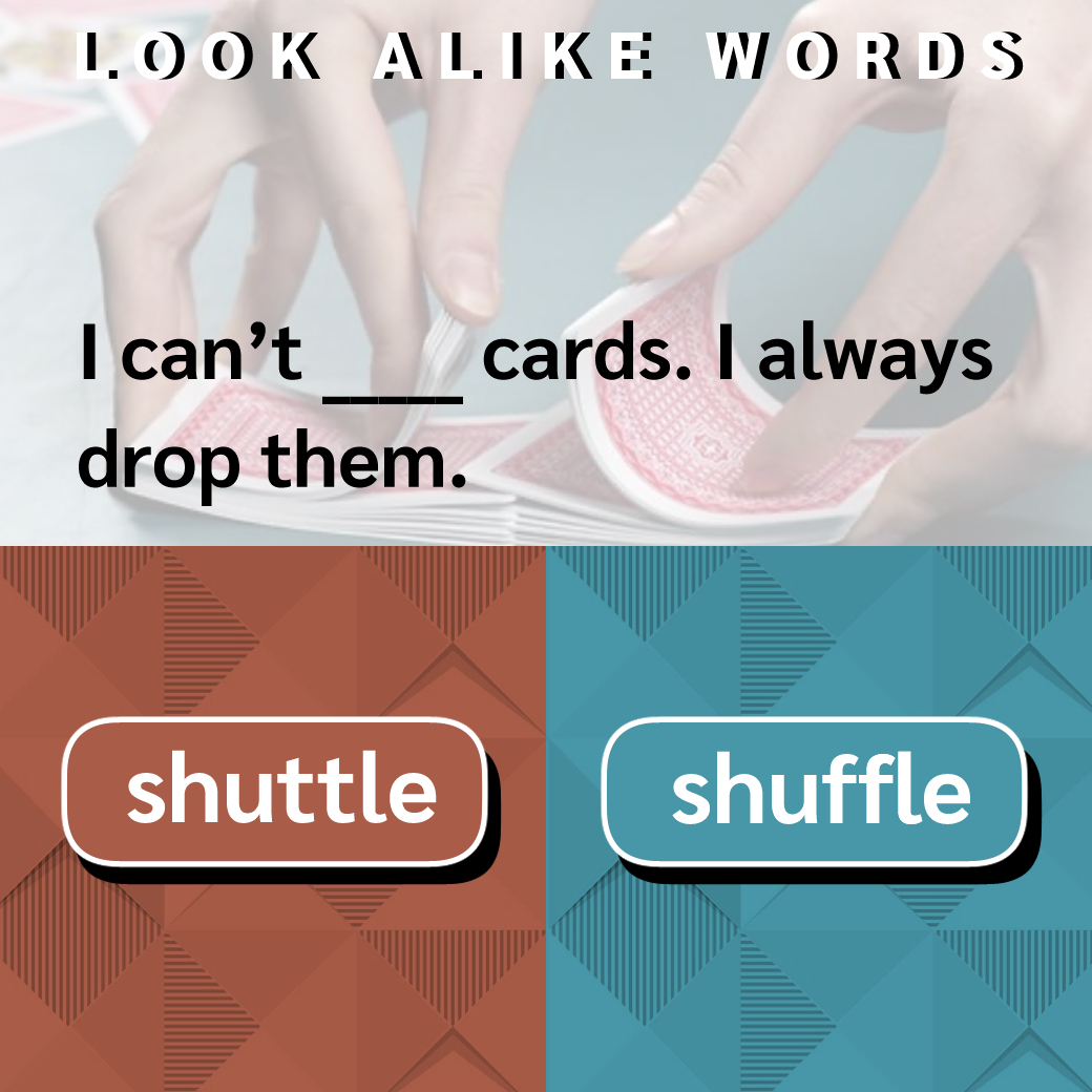 shuttle / shuffle