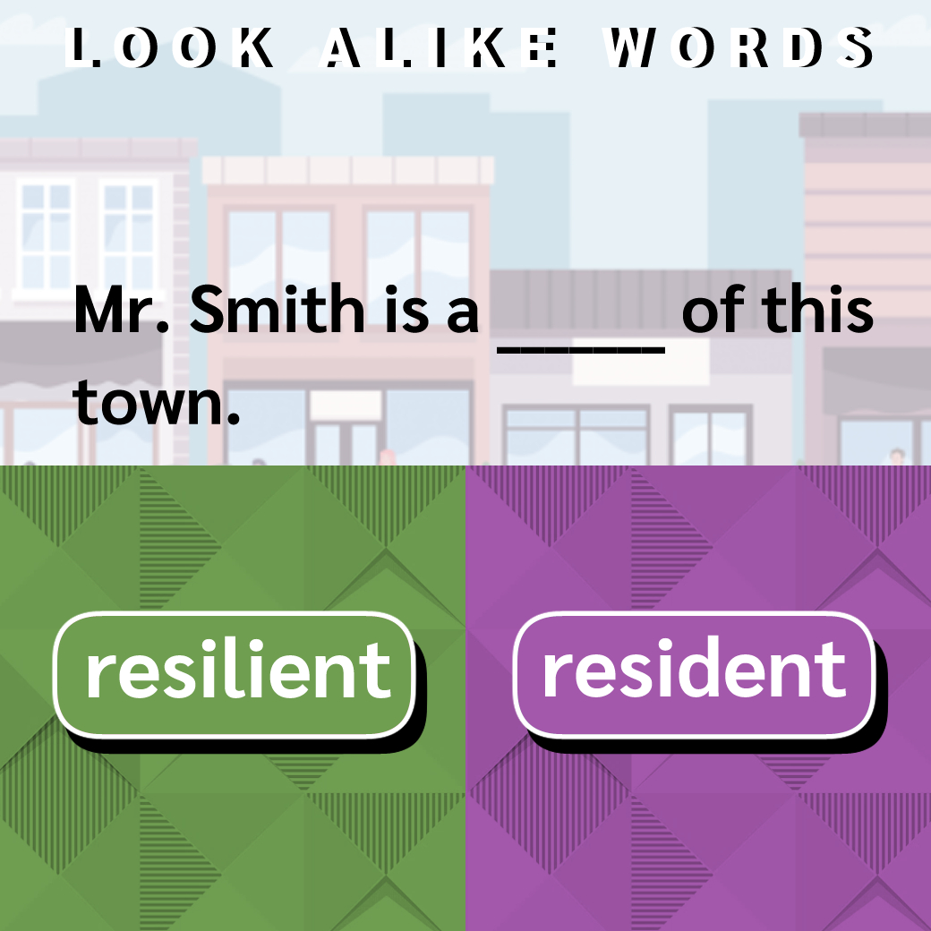 resilient / resident