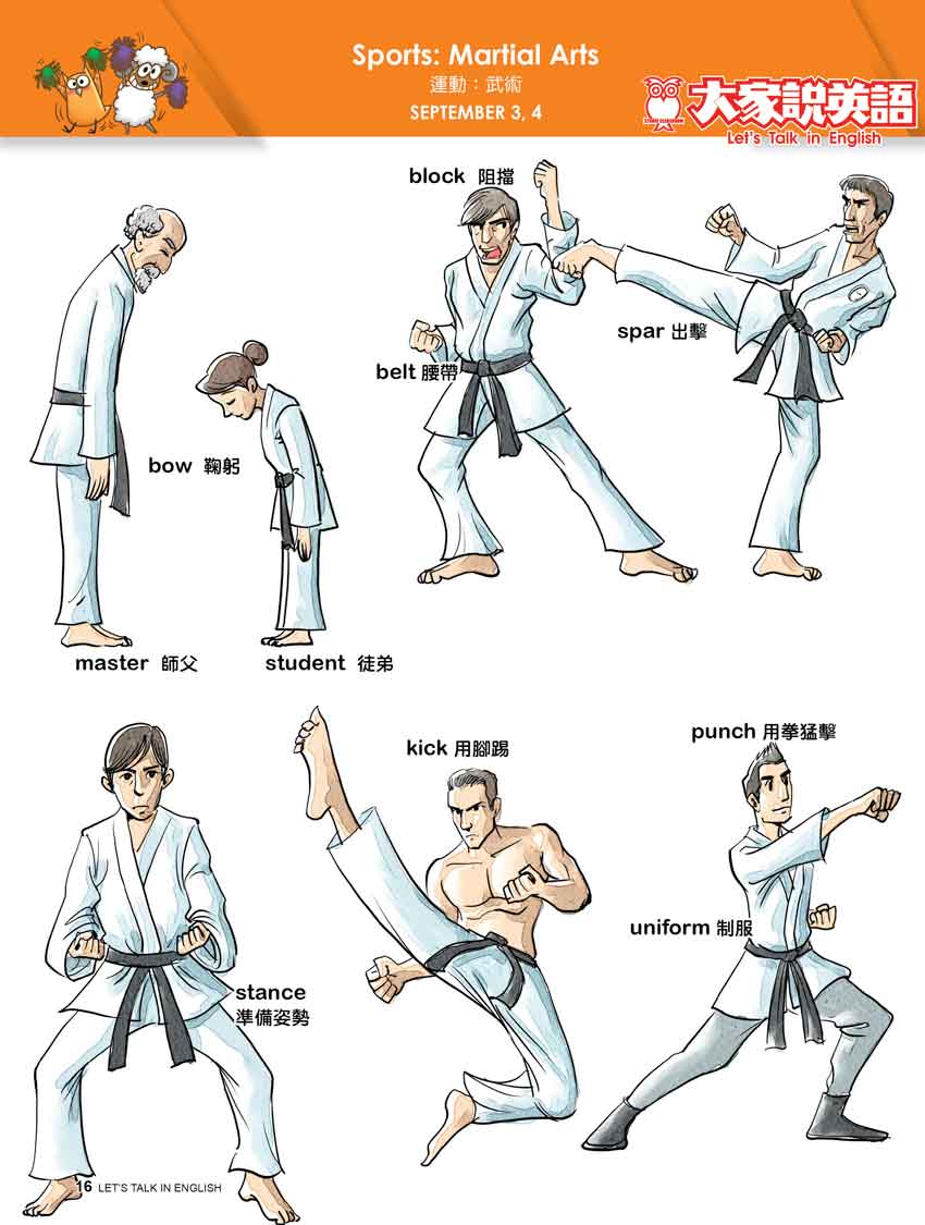 【Visual English】Sports: Martial Arts