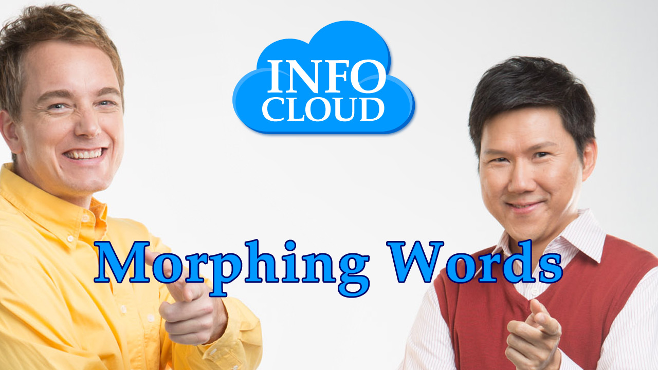 【Info Cloud】Morphing Words