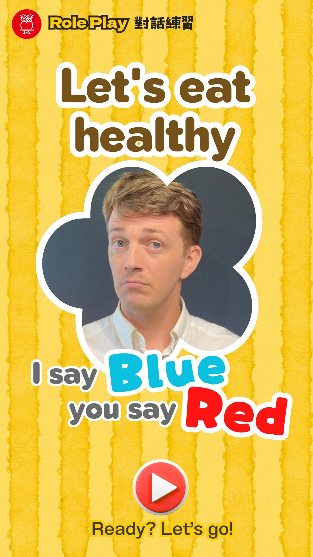 【‪Role Play‬】Let's eat healthy