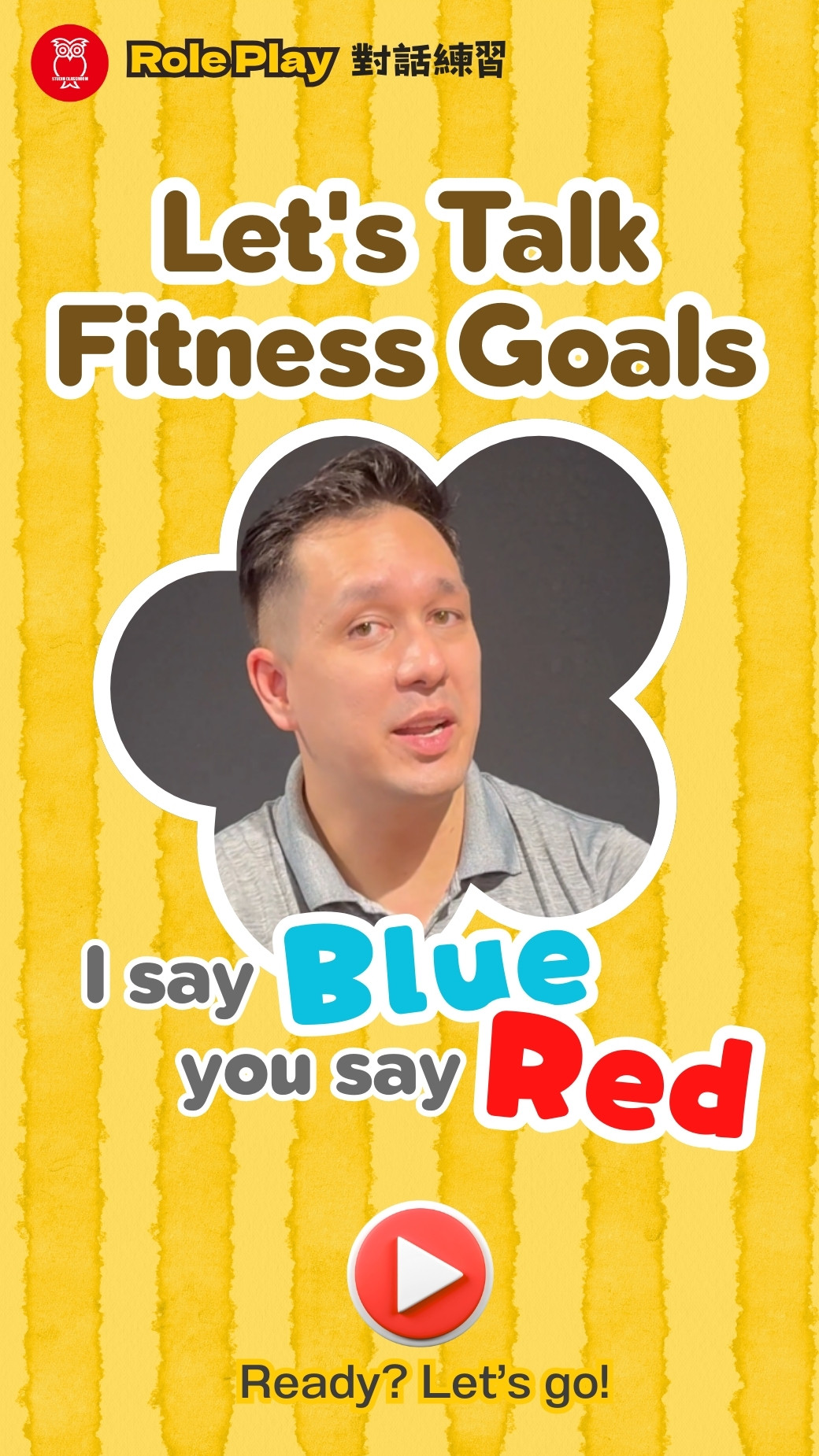 【‪Role Play‬】Let's talk fitness goals