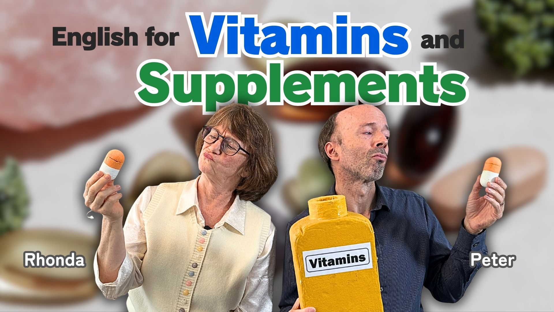 【‪AD Live‬】English for Vitamins and Supplements