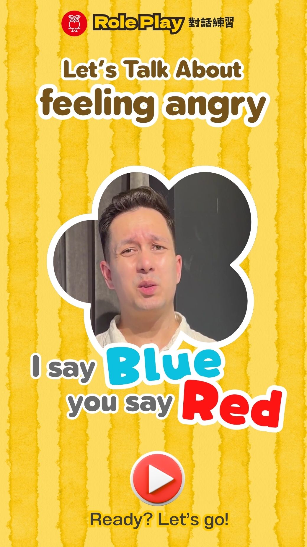 【‪Role Play‬】Let's talk about feeling angry.