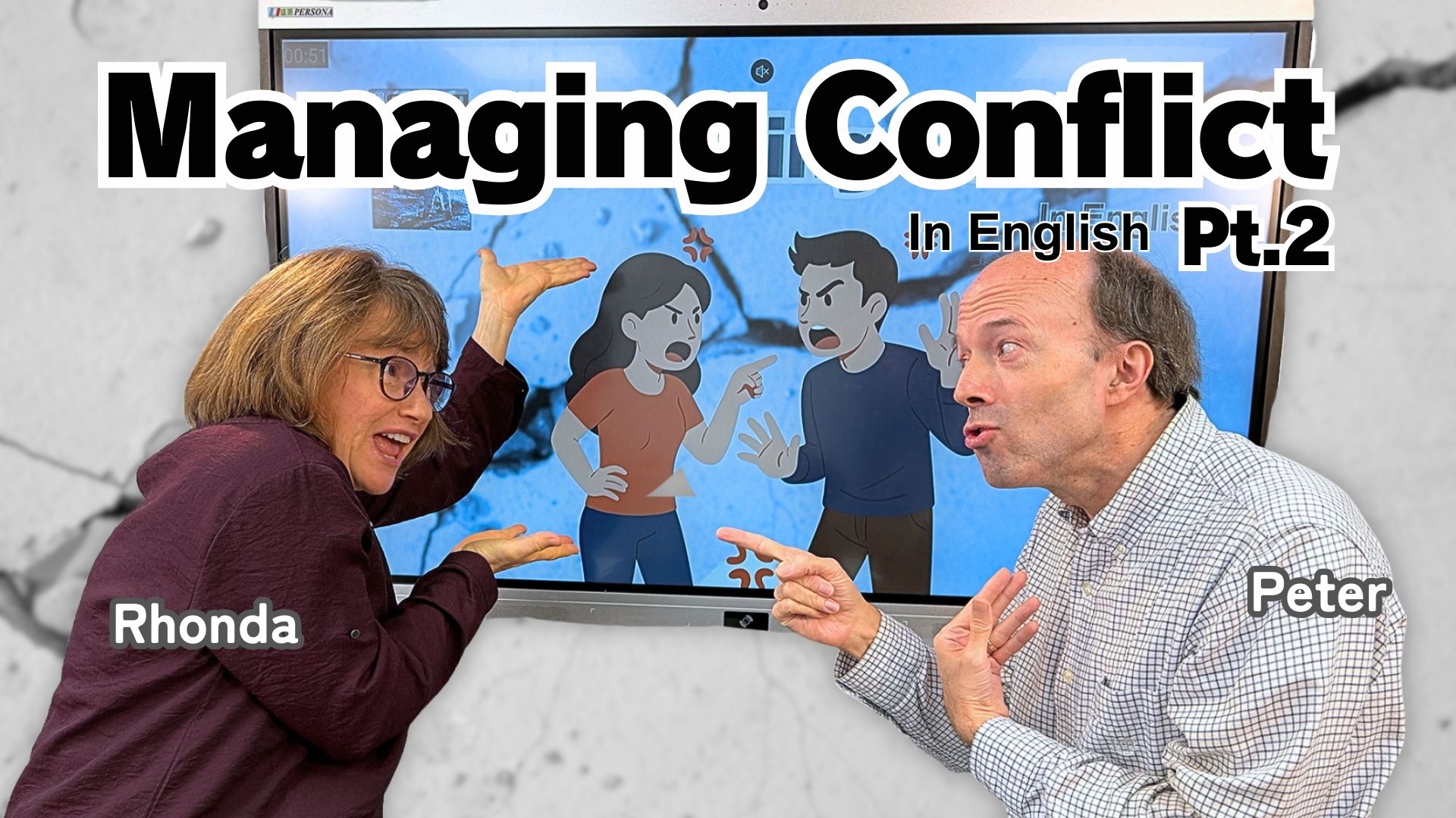 【‪LIVE VOD‬】Managing Conflict in English, Pt. 2