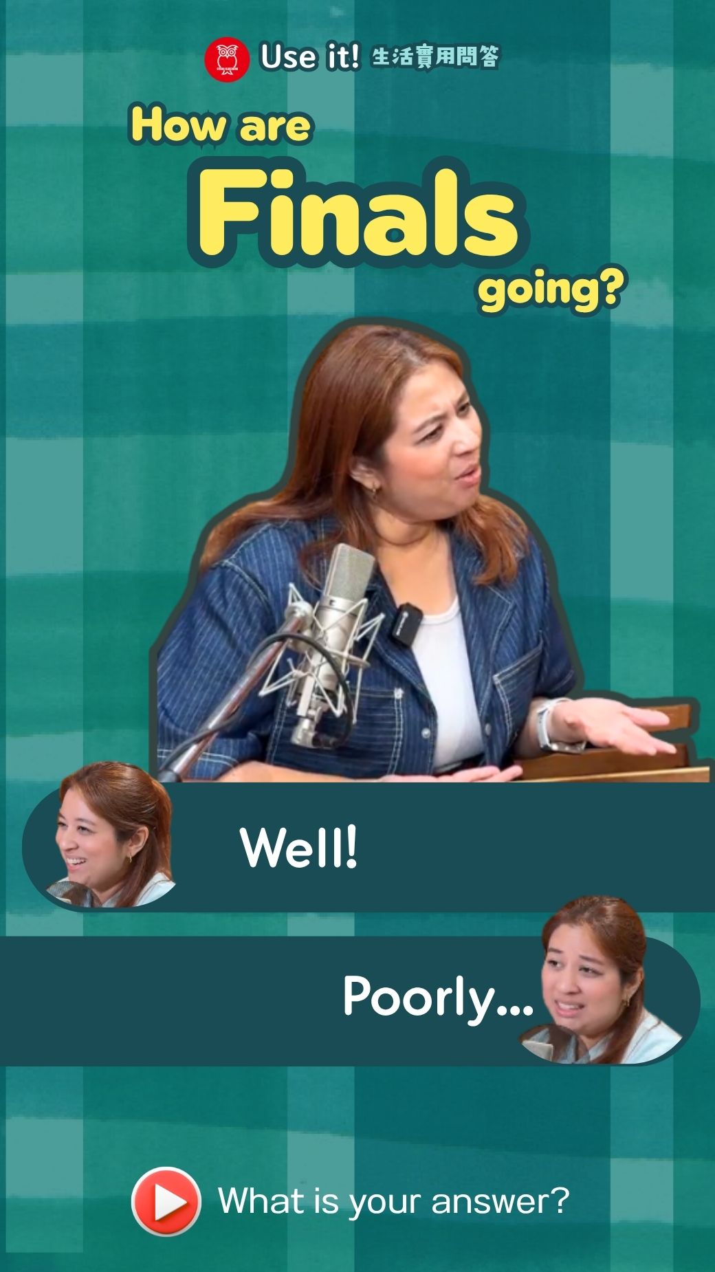 【‪Use It‬】How are Finals going